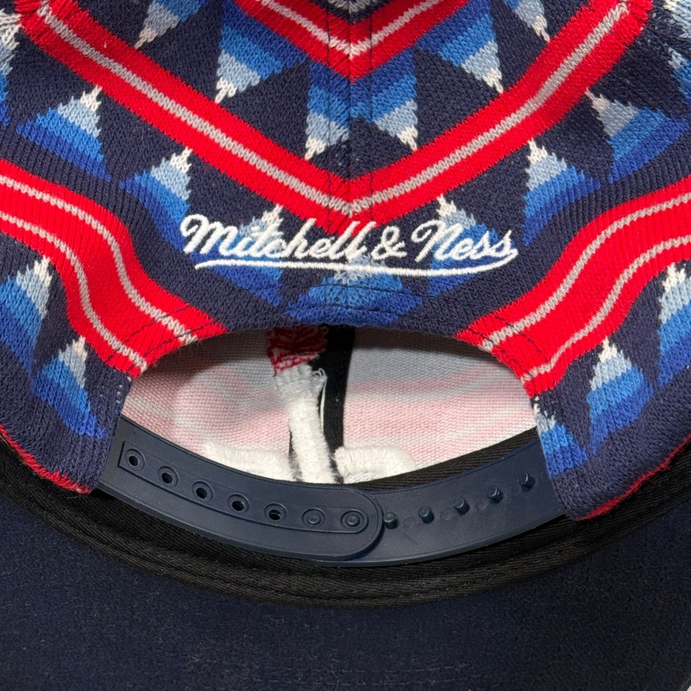 Mitchell & Ness Washington‎ Wizards NBA Hat Knit Geometric Snapback Aztec - Picture 8 of 10